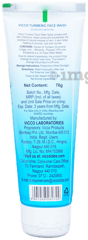 Vicco store face wash