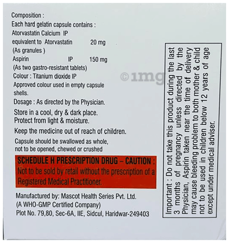 Aspichol 150/20 Capsule image
