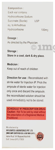 Omicortisone 100 Injection