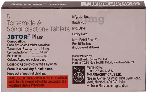 Jbtor Plus 50mg/10mg Tablet image Jbtor Plus 50mg/10mg Tablet image