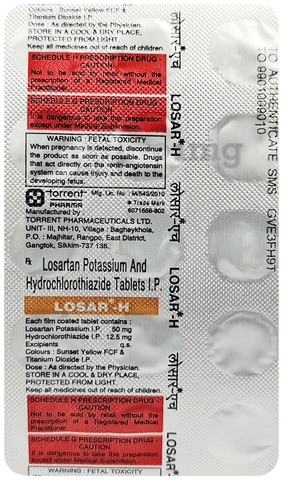 Losar-H Tablet image