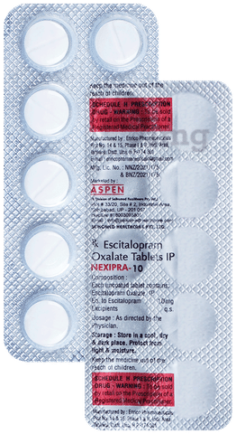 Nexipra 10 Tablet image