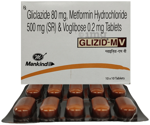 Glizid-MV Tablet SR image