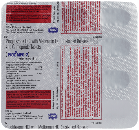 Pioz MF G2 Tablet SR image