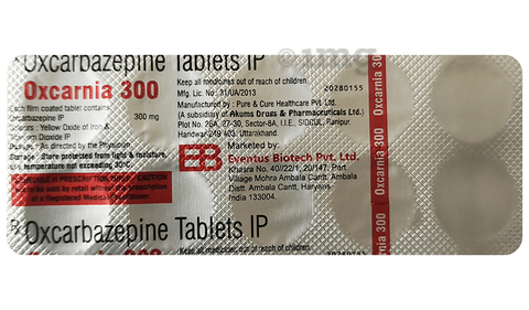 Oxcarnia 300 Tablet image Oxcarnia 300 Tablet image