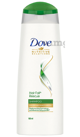 Dove Hairfall Rescue Shampoo: Buy bottle of 180 ml Shampoo at best price in  India | 1mg