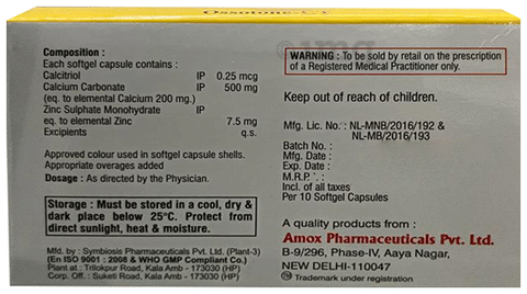 Ossotone-CT Softgel Capsule