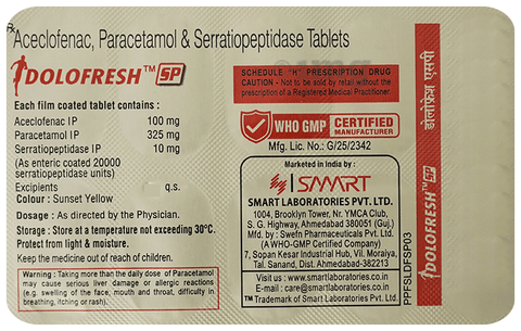Dolofresh SP Tablet image