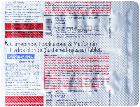 Dailyglim PM 1 Tablet SR image