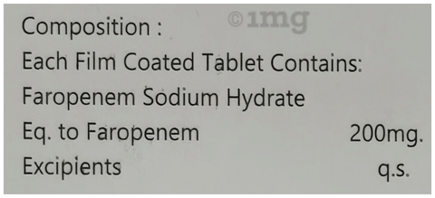 Faroxef 200mg Tablet image