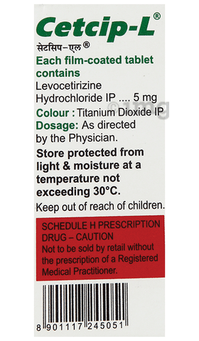 Cetcip-L Tablet image