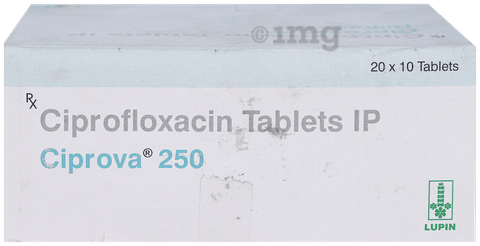 Ciprova 250mg Tablet image