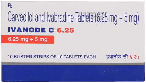 Ivanode C 6.25mg/5mg Tablet
