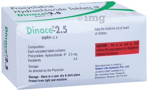 Dinace 2.5 Tablet image Dinace 2.5 Tablet image