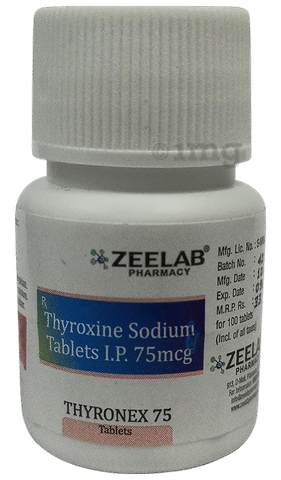 Thyronex 75 Tablet image Thyronex 75 Tablet image