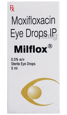 Milflox 0.5% Eye Drop image Milflox 0.5% Eye Drop image