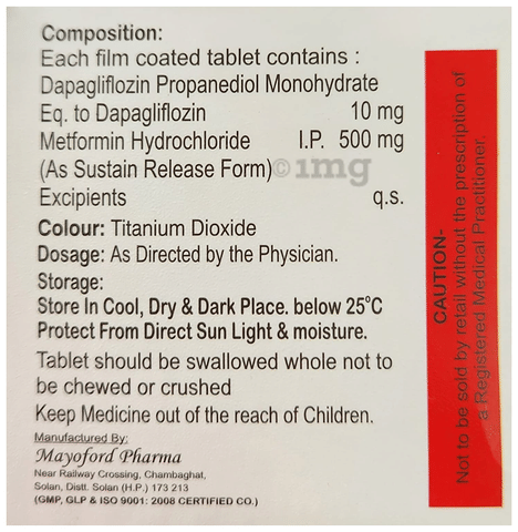 Dapamace-M Tablet SR image