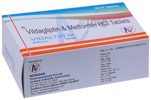Vidaltin-M Tablet image Vidaltin-M Tablet image