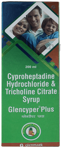 Glencyper Plus Syrup Pineapple image