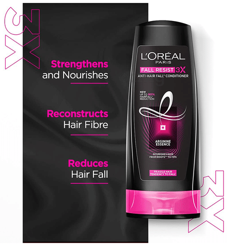 Loreal Paris Fall Resist 3X Anti Hair Fall Conditioner For Fragile