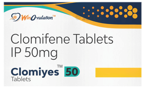Clomiyes 50mg Tablet image