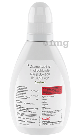 Oxytroy Nasal Solution image