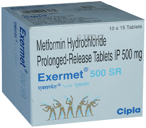 Exermet 500 Tablet PR image
