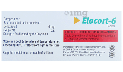 Elacort 6 Tablet image