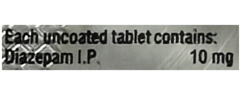 Valium 10mg Tablet image