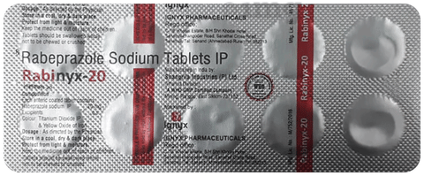 Rabinyx 20 Tablet image Rabinyx 20 Tablet image