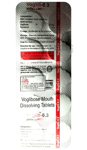 Voglib 0.3 Tablet MD image Voglib 0.3 Tablet MD image