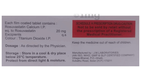 Rostrac 20 Tablet image