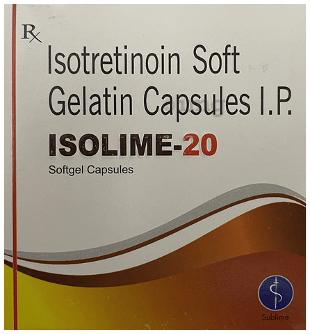 Isolime 20 Softgel Capsule image