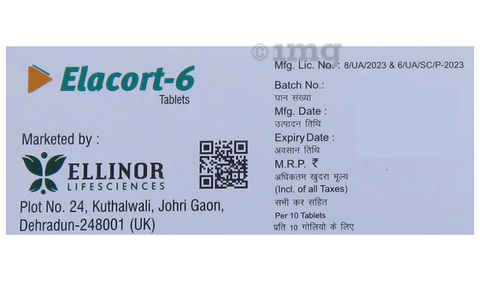 Elacort 6 Tablet image