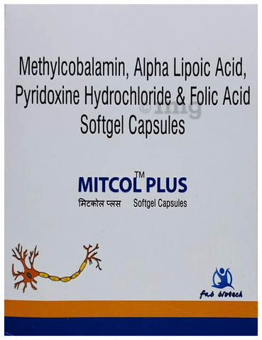 Mitcol Plus Softgel Capsule image Mitcol Plus Softgel Capsule image