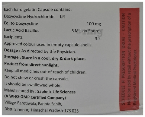 Bacdox-LB Capsule image