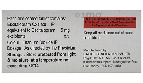 Citalin 5 Tablet image