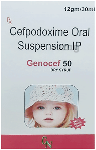 Genocef 50mg Dry Syrup image