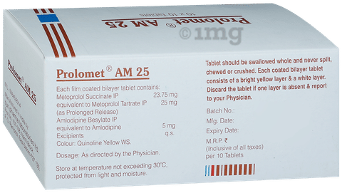 Prolomet AM 25 Tablet PR image