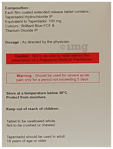 Tapenax ER 100 Tablet image Tapenax ER 100 Tablet image