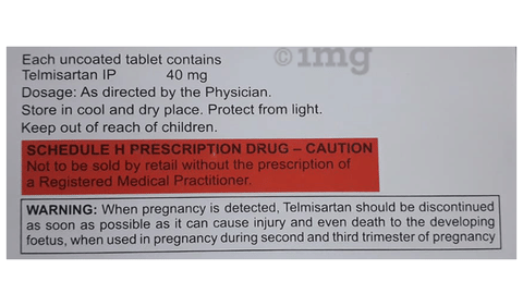 Telmiduce 40 Tablet image