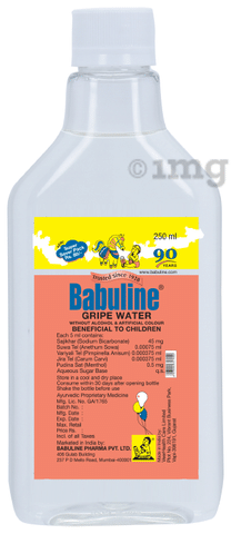 Babuline gripe best sale water use