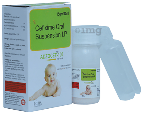 Adzocef 100 Dry Syrup image