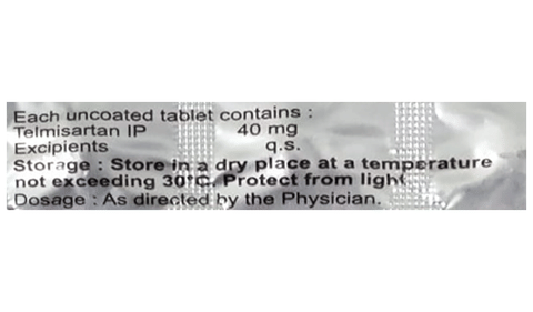 Telmikind 40 Tablet image Telmikind 40 Tablet image