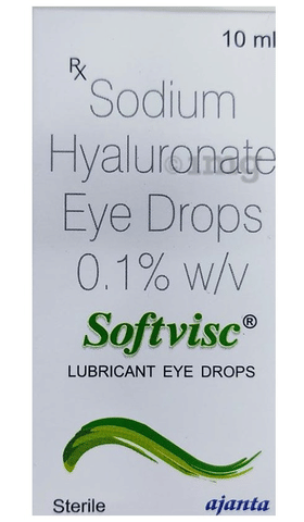 Softvisc 0.1% Lubricant Eye Drop image