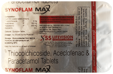 Synoflam Max Tablet image