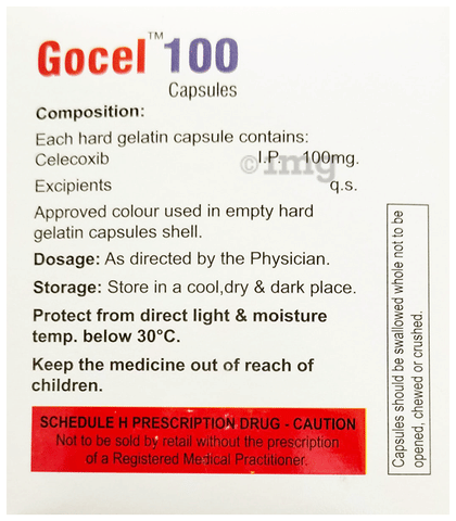 Gocel 100mg Capsule image Gocel 100mg Capsule image