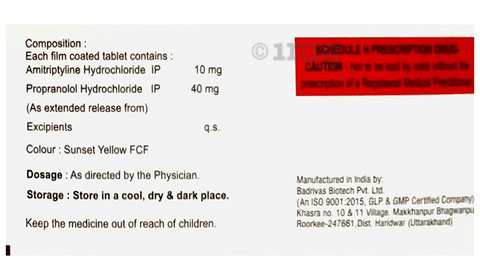 Triptorain-PR Tablet ER image