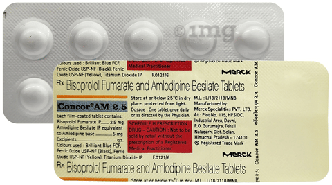 Concor AM 2.5 Tablet 1