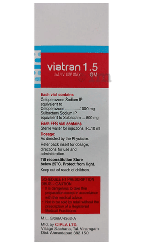 Viatran 1.5 gm Injection